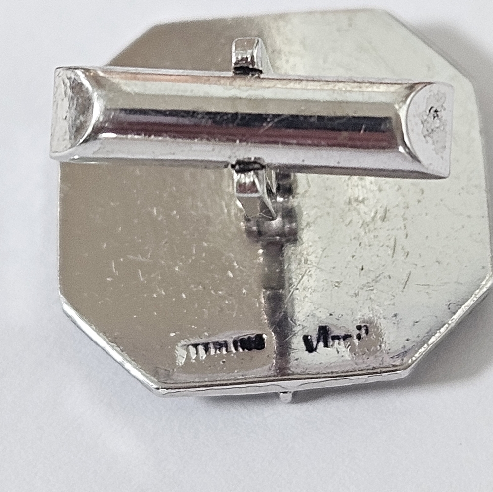 Vintage Virgil Sterling Silver Star of David Cufflinks 1” Judaica Jewish 19.7g - Picture 7 of 10